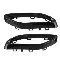 Cubierta De Tiras De Escape Negra Brillante Para Mercedes-Benz a B C E GLC CLS-W177 W247 W205 W213 X253 C257 Material ABS PC - details 5