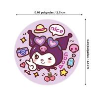 500Pcs Pegatinas Sanrio Hello Kitty Y Melody Decoración Luminosa Impermeable Para Laptop Teléfono Regalos Para Niños - details 5