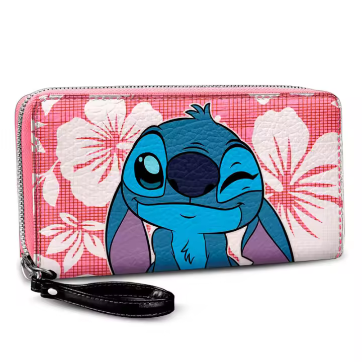Cartera Maui Stitch Disney Billetera10x19x2cm. - 1