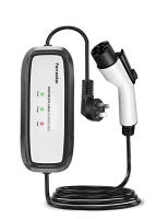 FERRASTAR Cargador de coche,Cargador de coche Eléctrico,Cargador de cocheTipo2,Cargador EV Portátil Tipo 2 de Corriente Alterna (AC) con Estándar Europeo, Cargador para Vehículos Eléctricos, con indicador luminoso, cable 5M y recubrimiento ignífugo de TPU - details 6