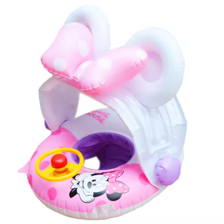 Anillo Inflable De Natación Con Mickey Mouse Asiento De Natación Para Bebés Tubo De Agua Para La Piscina Juguete De Playa De Verano Circulo De Goma Para Fiesta En La Piscina - 1