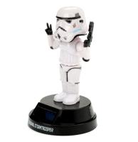 Star Wars Figura solar coche Soldado Imperial  Muñeco Movimiento Original Stormtrooper Juguete Coleccionable , Altura 13 cm, +3 año,.Puckator coleccion soldado del imperio De la saga Star Wars - details 4