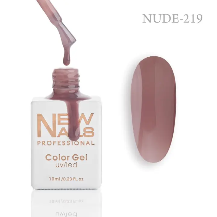 Esmalte semipermanente NUDE-219    New Nails Professional - 1