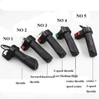 Manillar De Acelerador Para Bicicleta Eléctrica Universal 12V 24V 36V 48V Clic De Velocidad Para Scooter Eléctrico Y Ciclismo - details 2