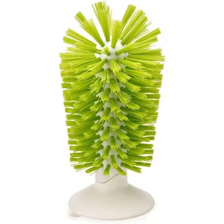 Verde Cepillo de Vidrio con Ventosa para Limpieza de Cristalería - 1