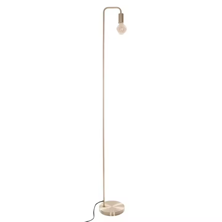 Atmosphera Lámpara de Pie de Metal Dorado H150 - Aporta Elegancia y Modernidad - 1