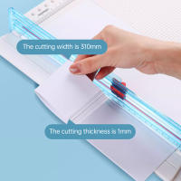 KW-trio 13095 Trimmer De Papel Y Corte De Cartón 7 En 1 Herramienta De Marcado Con Hoja De Papel Para Fotografía Y Manualidades - details 9