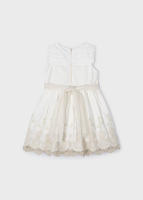 vestido bordado mayoral modelo 3917 - details 2