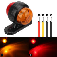 Luz De Marca Lateral LED 2X 12v 24v Para Remolques Delantera Y Trasera Luz De Alineación Indicador Lámpara Perimetral Luz De Cola Para Camión Caravana - details 5