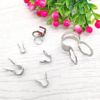 50pcs Conector De Cadena De Bolas De Acero Inoxidable Con Anillo Doble Para DIY Hecho a Mano Joyería De Cadenas De Bolas Adecuado Para 2.4/3.2/4.5/5mm - details 3