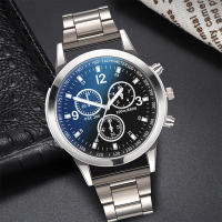 Reloj De Negocios Para Hombre Moda Reloj De Cuarzo Con Correa De Acero Inoxidable Y Cierre De Seguridad (No Incluye Caja) - details 5