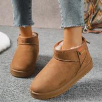 Botas De Pies Descansados De Corduroy Para Mujer Invierno 2024 Comodidad No Esmeriladas Antideslizantes Cordura Suela De Goma - details 12