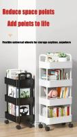 Organizador De Cocina Trolley De 3/4 Estante Con Ruedas Para Almacenamiento En Espacios Estrechos De Hogar Móvil Para Dormitorio Y Snacks - details 0