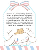 Muñeco De Peluche Sanrio Kuromi Y Melody Fiesta Estelar Suave Cojín De Terciopelo Regalo Para Novia Cumpleaños Niños - details 1