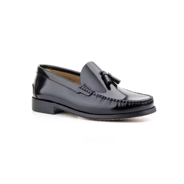 Iberico Shoes - Zapatos Castellanos de Piel Florentic y Suela de Cuero Natural - 1
