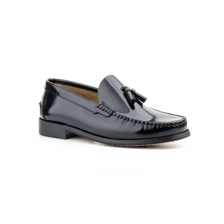 Iberico Shoes - Zapatos Castellanos de Piel Florentic y Suela de Cuero Natural - 1