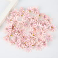 10/20/50Pcs Flores Artificiales De Girasol Mini 4cm Cabezas De Flor De Seda Para Decoración De Casamiento Y Hogar Accesorios Para Corona De Novia - details 9
