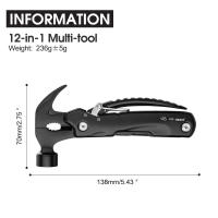 Martillo Multifuncional Regalo De Navidad Para Hombres Sobrevivencia Camping Essentials Herramientas De Sobrevivencia Gadgets - details 1
