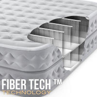 Cama de aire doble Supreme Air-Flow con Fiber-Tech INTEX - details 6