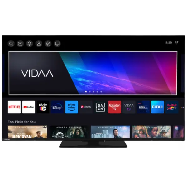 TV TOSHIBA 55" 55QV3463DG UHD QLED SMART TV PEANA - 1