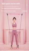 Banda Elástica De Yoga Y Pilates Para Mujer Equipo De Ejercicio Para Adelgazamiento Y Fortalecimiento De Muslos Piernas Brazos Y Abdomen Uso Doméstico - details 3