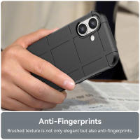 Funda protectora para iPhone 16 Pro Max, carcasa de Goma a prueba de golpes, trasera de teléfono part - details 3