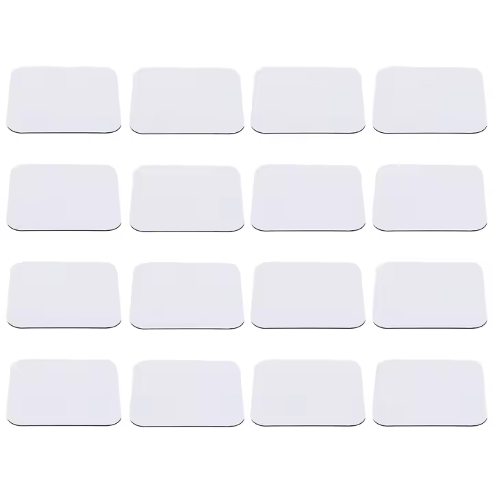 10 Pcs Magnets Para Nevera Material De Transferencia De Calor Blanco Decalcomanía Magnética Simplicidad Para Decoración Personalizada - 1
