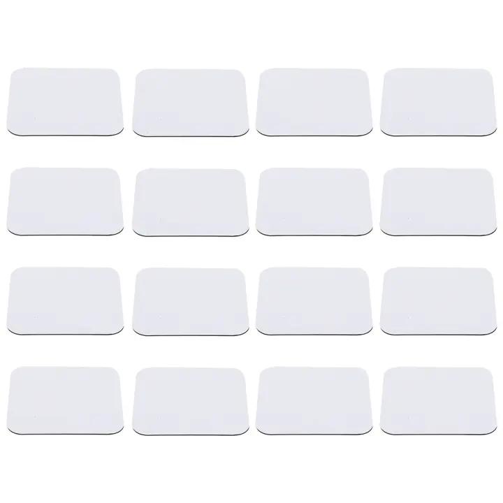 10 Pcs Magnets Para Nevera Material De Transferencia De Calor Blanco Decalcomanía Magnética Simplicidad Para Decoración Personalizada - 1