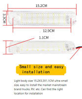Luz De Lectura Para Coche LED Luz De Maletero Interior Con Interruptor Para Furgoneta Camión RV Y Barco 2pcs Universal 12V/24V - details 2