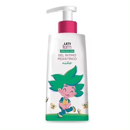 Leti Gel Íntimo Pediátrico Extra-Suave con Prebióticos y Hidratantes para Piel Sensible - 1
