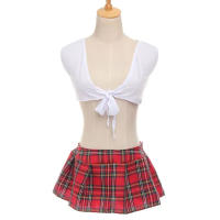 Disfraces de estudiantes lencería Babydoll  marca generica - details 0