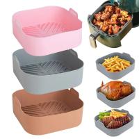 Utensilios de Cocina de Silicona para Horneada de 21cm - Accesorios para Freidoras y Freidoras de Aire - details 0