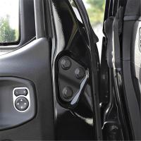 Protector De Tornillos Para Puerta Delantero De Coche Para Jeep Wrangler JL Gladiador JT Willys 2018-2023 Accesorios Interiores ABS Negro - details 2