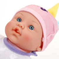 COLORBABY - Muñeco bebé con cuerpo blandito, mide 32 cm, viste ropa y accesorios de unicornio, incluye muda extra y muselina con peluche para acurrucar, muñecas para niñas, juguete niña 24 meses, juguetes niños 2 años - details 5