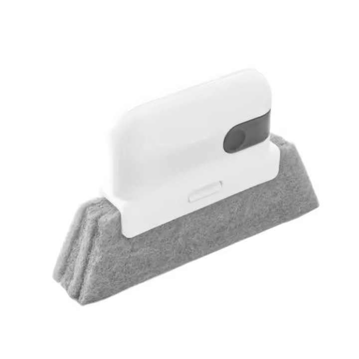 Cepillo De Limpieza 2 En 1 Para Rincones De Ventanas Y Puertas Cepillo Removible Para Esquinas De Vidrio Y Silllas Herramienta De Limpieza Doméstica - 1