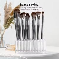 Organizador De Pinceles Para Uñas De Acrílico Con 26 Agujeros Kit De Arte De Uñas Estuche De Almacenamiento Para Maquillaje Y Cosméticos Soporte De Exhibición Para Bolígrafos - details 6