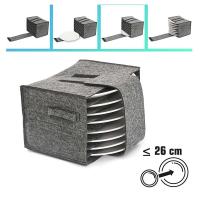 Organizador De Cocina Bolsa De Almacenamiento Estante Para Vajilla Y Cucharas De Sopa Soporte De Vidrio Y Platos Accesorios De Viaje - details 3