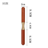 Roller De Presión Para Saxofón Mango De Madera Herramienta De Reparación De Metal Para Trompeta Y Trombón Accesorio Para Instrumentos De Bronce - details 2