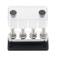 Bloque De Distribución De Energía 600A Con 4 X 3/8 Postes Caja De Barra De Autobús 48V DC Para RV Accesorios Y Piezas De Automóviles - details 6