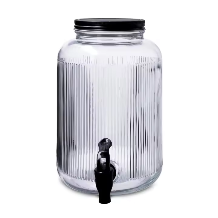 Quid Maison Dispensador De Bebidas Vidrio 4L Bicolor - 1