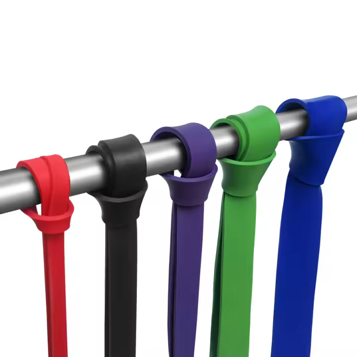 Banda De Resistencia De Látex Pesada Para Ejercicio Fitness Y Pilates Ayuda En Pull up Y Fortalecimiento De Músculos Braza Y Pierna Equipos De Deporte Y Entrenamiento - 1