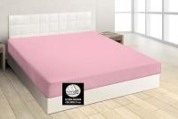 Sábana Bajera de Algodón Rosa - Ultra Suave, Ideal para Pieles Sensibles, Ajuste Perfecto con 4 Puntos de Sujeción Mommata. - details 3
