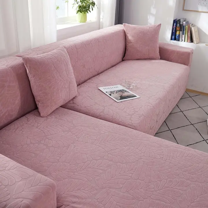 Fundas para Sofa Elastica 3/2/4/1 Plazas Funda De Sofa Chaise Longue L Cubierta De Sofá Ajustables Universales Cubre Sofa De Protector para Sofás Verano Mascotas Funda Sofa Gatos - 1