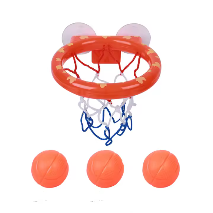 Juguetes De Baño Para Bebés Niño Juego De Agua Mini Canasta De Basquetbol En La Bañera Set De Juguete De Agua Para Niños Menores De 6 Años Material Plástico PC - 1