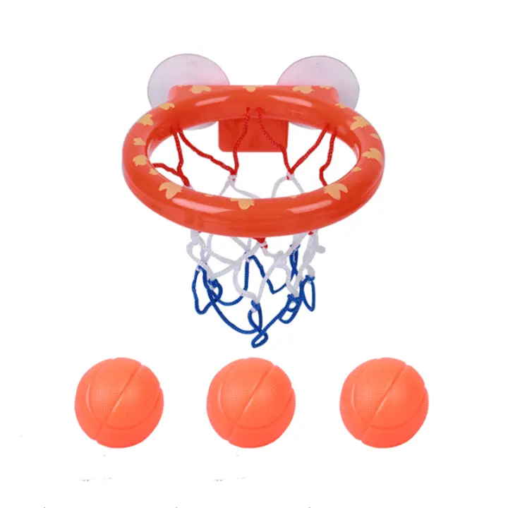 Juguetes De Baño Para Bebés Niño Juego De Agua Mini Canasta De Basquetbol En La Bañera Set De Juego De Agua Para Niños De 0 a 6 Años Material Plástico PC - 1