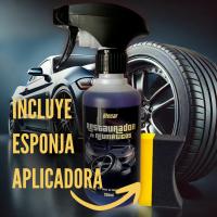 Blecar | Abrillantador y Recuperador de Neumáticos Profesional + Esponja. Hidratador de Gomas y Molduras – Protector de Plásticos para Coche y Moto – Mejor Abrillantador para Neumáticos - details 0
