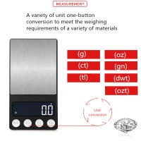 Báscula Electrónica Digital De Precisión Para Joyería Y Diamantes JUANJUAN 200/500g Con Pantalla LCD Adecuada Para Cocina - details 1