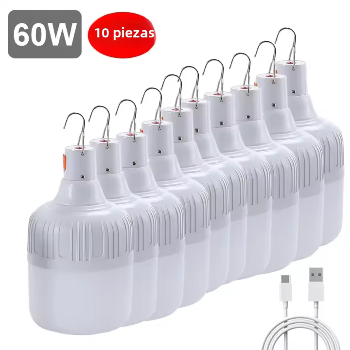 Lámpara Portátil LED Recargable USB Para Camping Y Picnics Iluminación De Emergencia Luz Colgante Para Tienda De Camping - 1