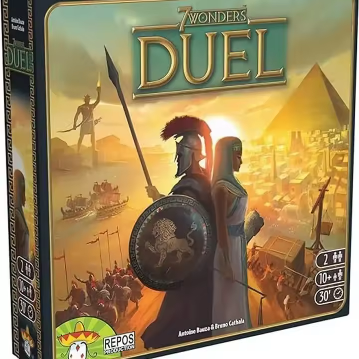 7 Wonders Duel Para 10 Años Tiempo De Juego De 30 Minutos - 1