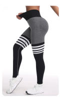 Pantalón Alto de Yoga Ajustado - Pantalón Deportivo Sin Costuras con Diseño de Melocotón para Levantar Glúteos - details 7